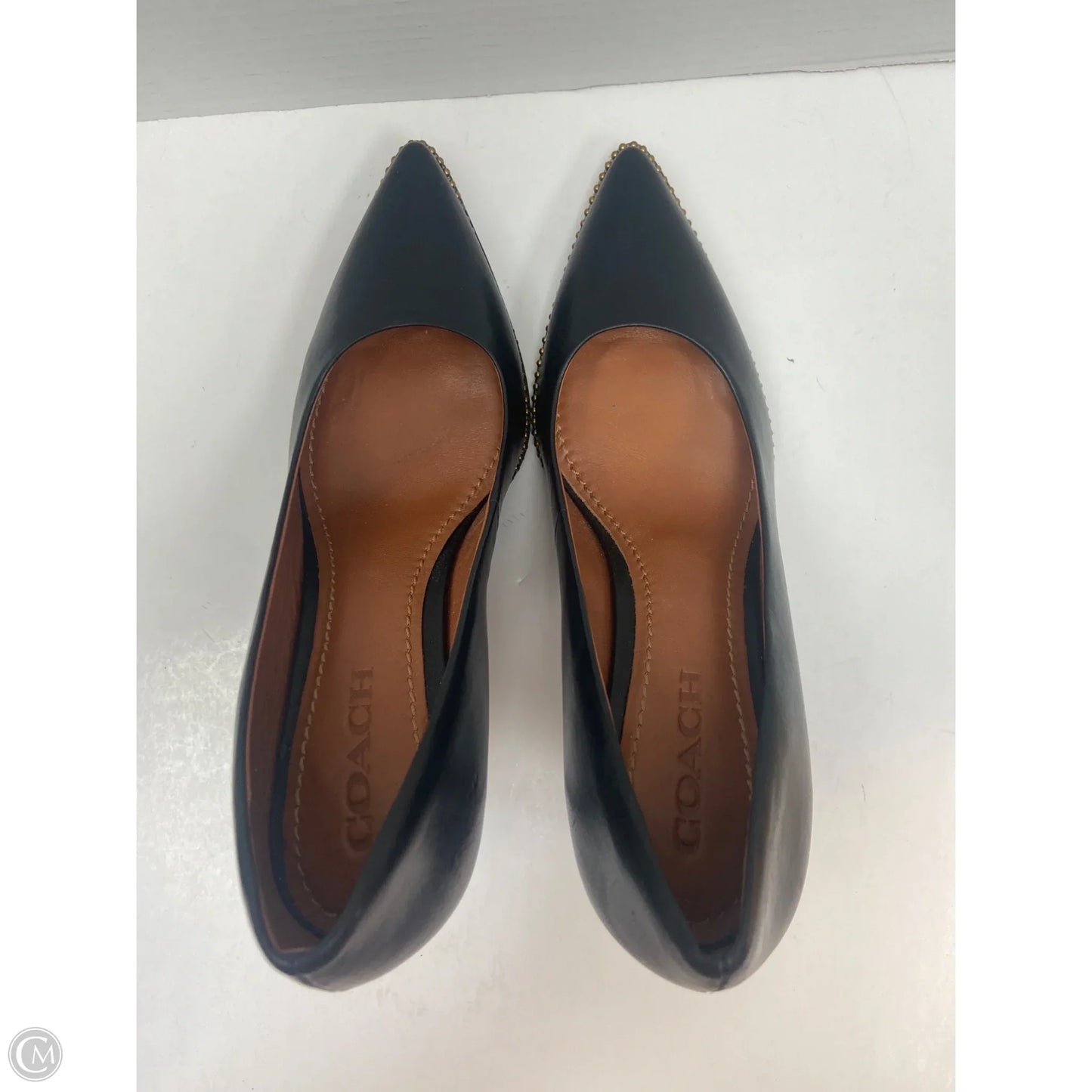 Shoes Designer By Coach In Black, Size: 9.5