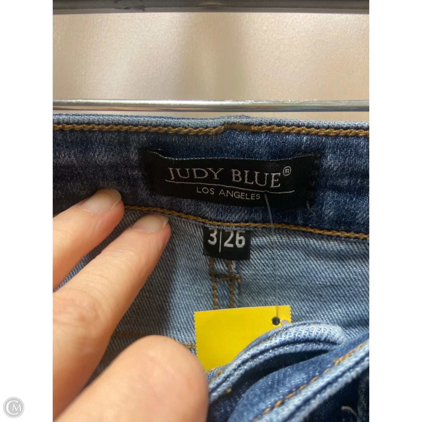 Jeans Skinny By Judy Blue In Blue Denim, Size: 2