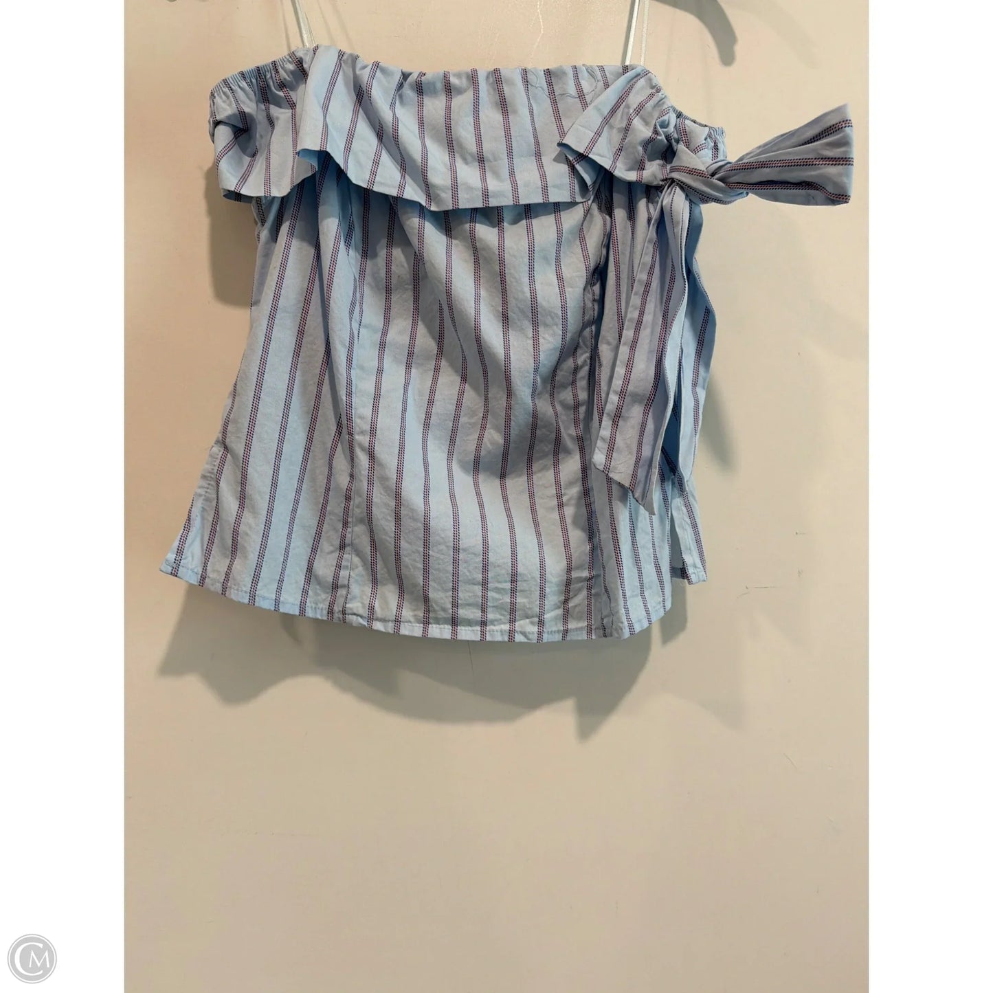 Top Sleeveless By Francesca’s In Blue, Size: M