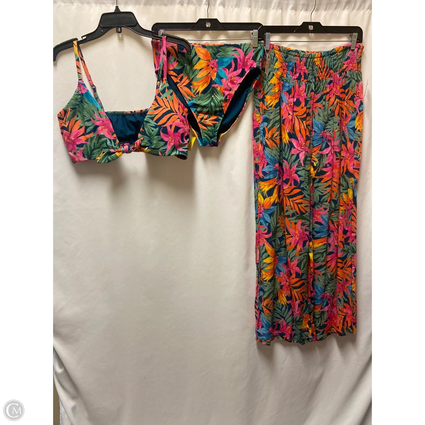 Swimsuit 3pc By Shade & Shore In Pink, Size: Xl