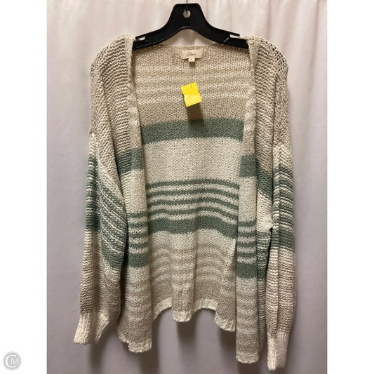 Cardigan By Elan In Green, Size: M