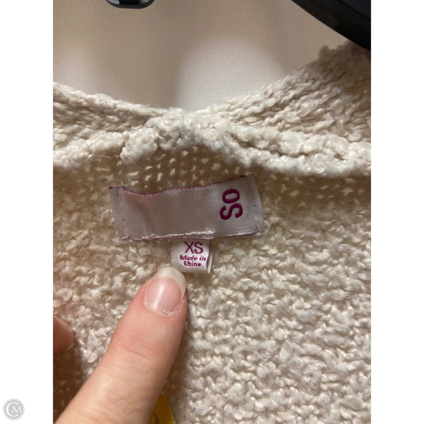 Cardigan By So In Cream, Size: Xs