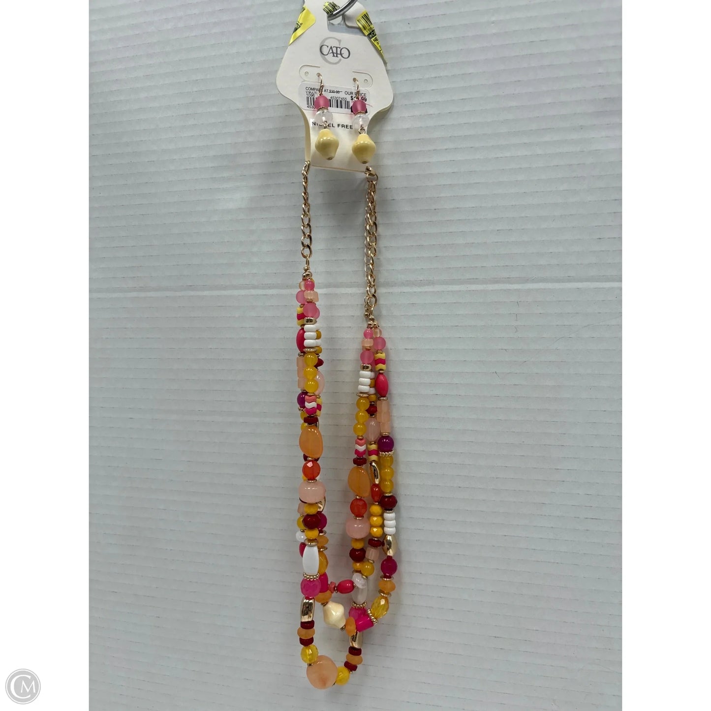 Necklace Set By Cato, Size: 02 Piece Set