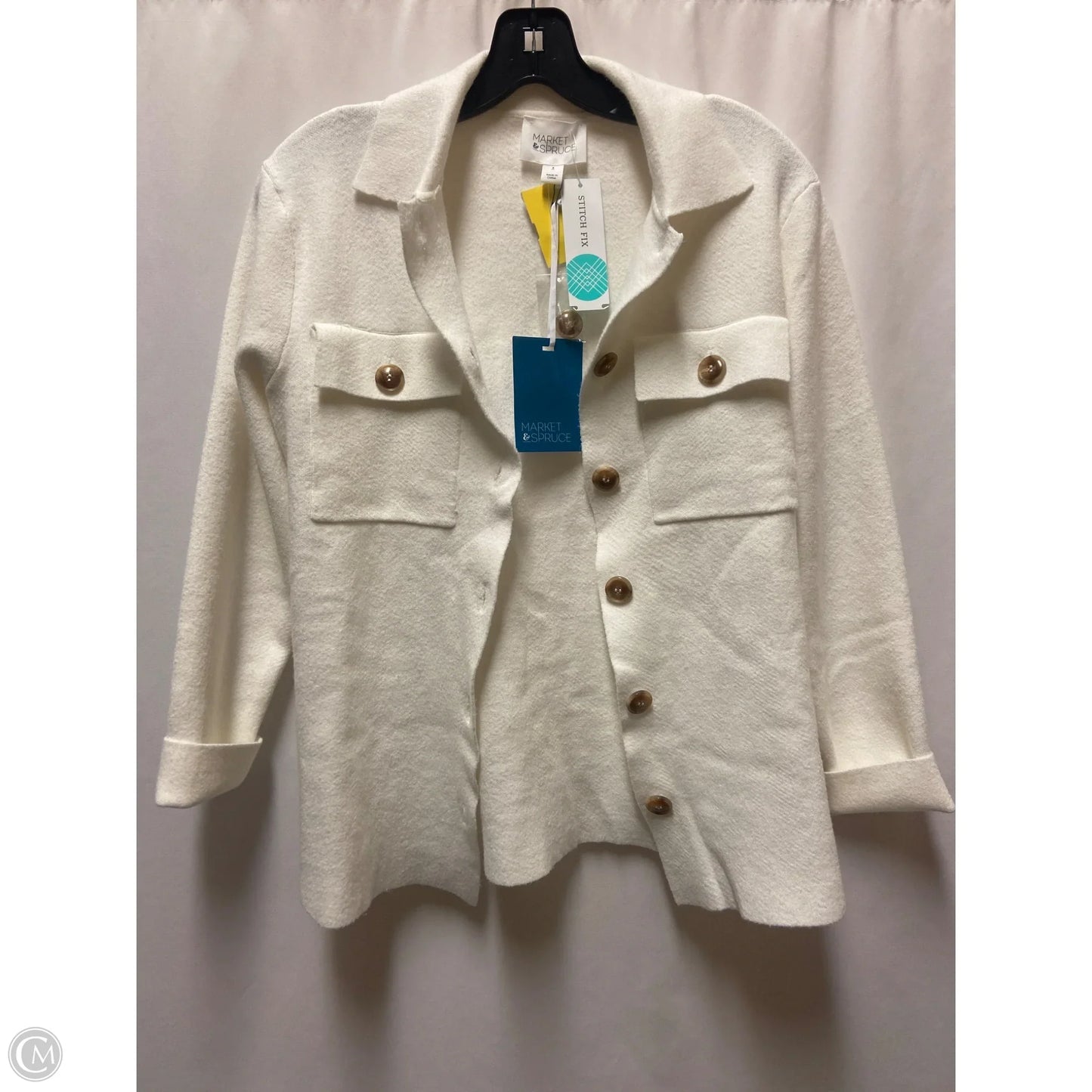 Cardigan By Market & Spruce In White, Size: S