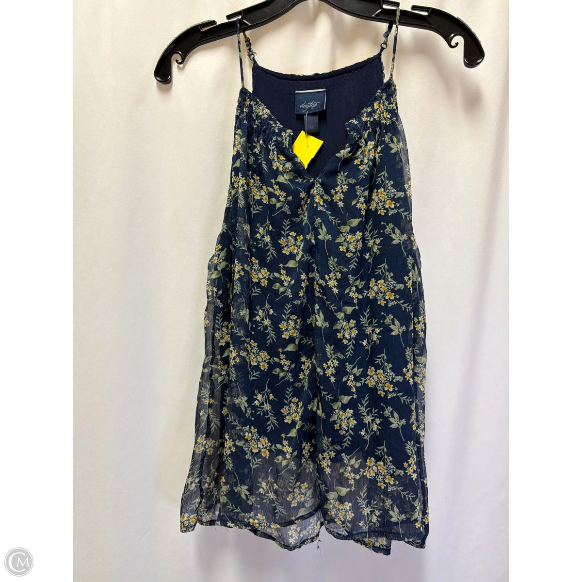 Top Sleeveless By Daytrip In Navy, Size: M