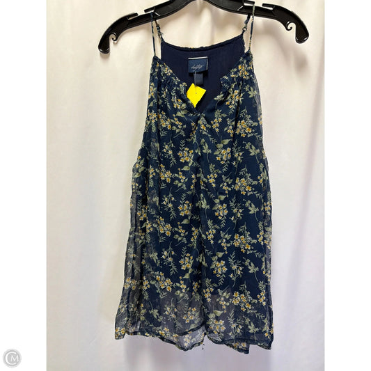 Top Sleeveless By Daytrip In Navy, Size: M