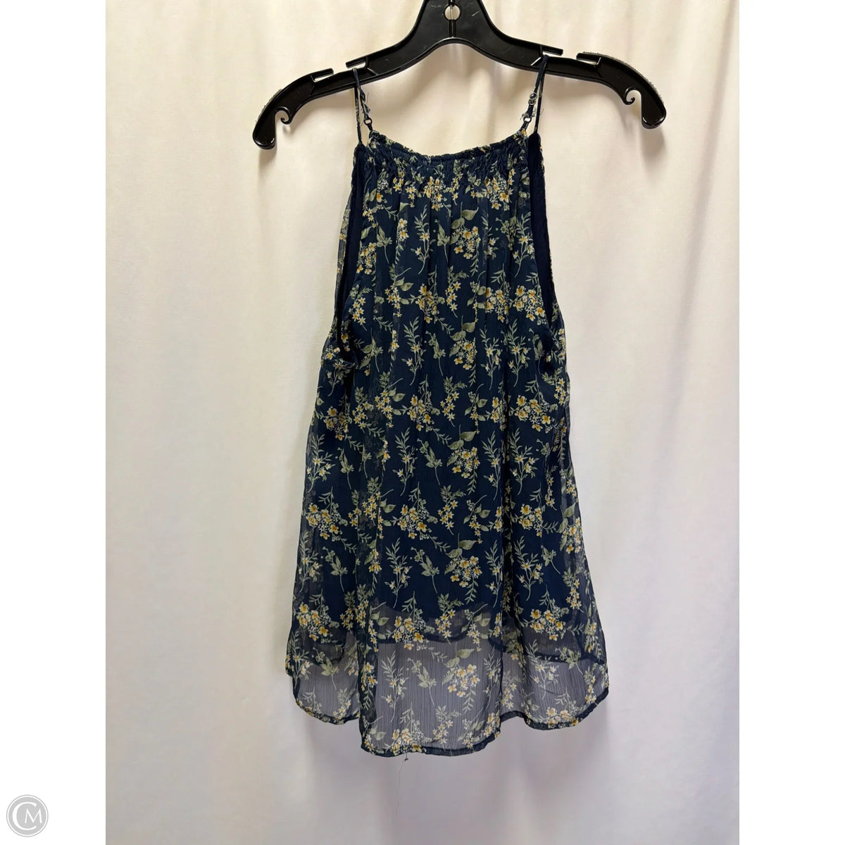 Top Sleeveless By Daytrip In Navy, Size: M