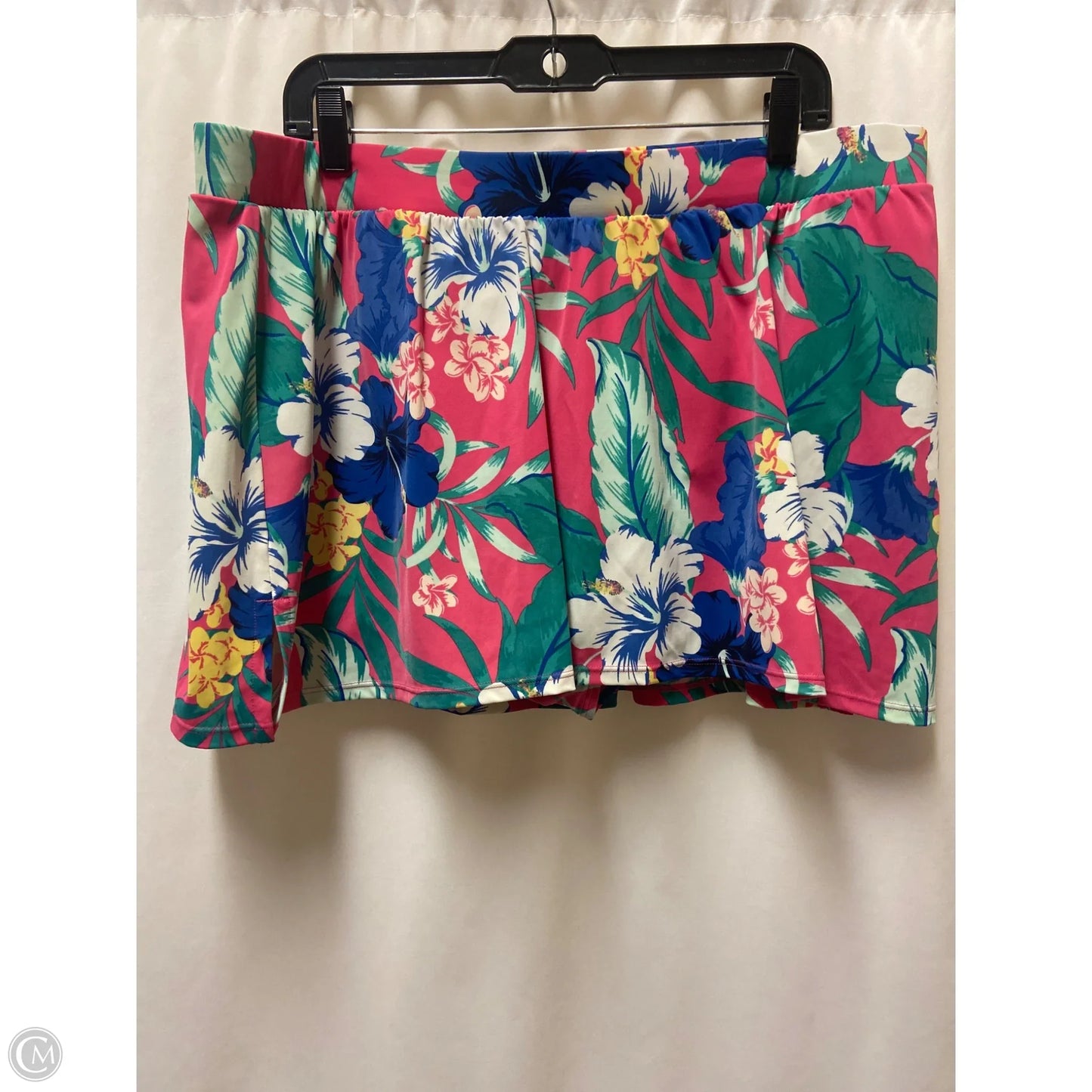 Swimsuit 2pc By Cacique In Blue & Pink, Size: 20