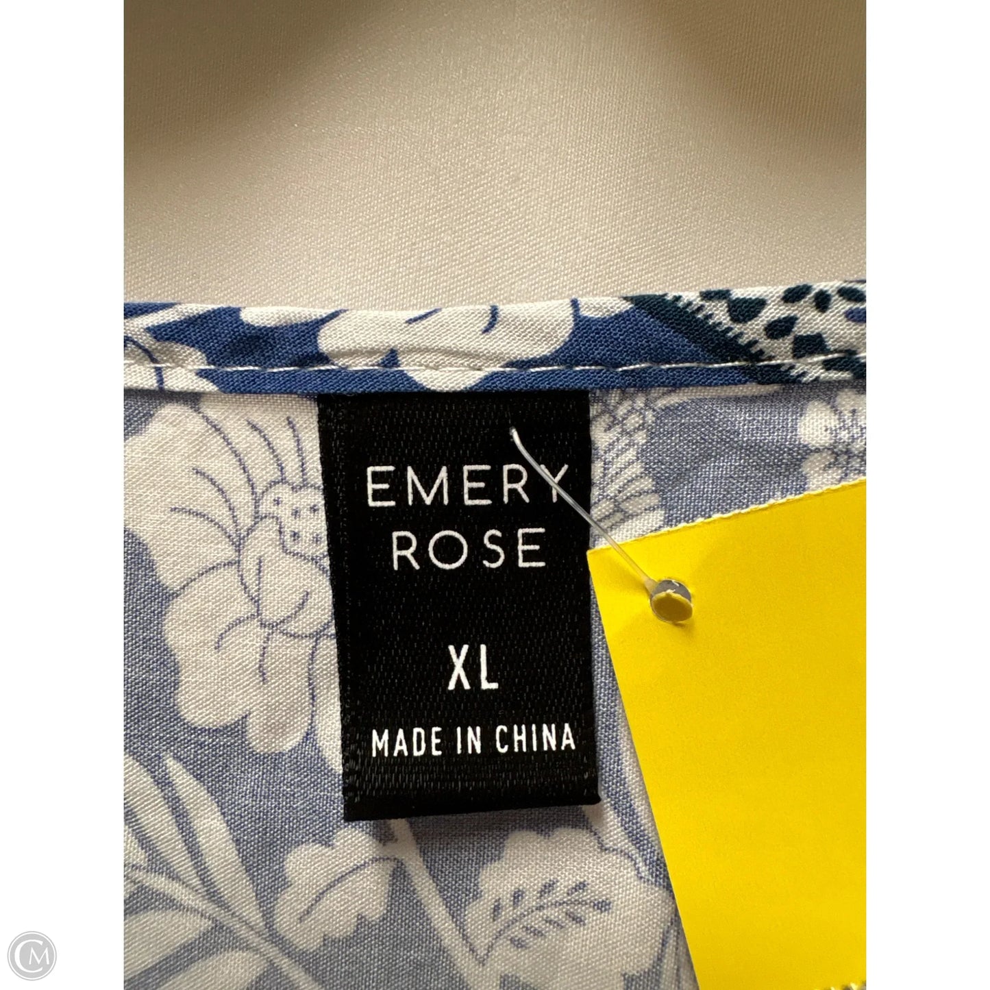 Dress Casual Midi By Emery Rose In Blue, Size: Xl