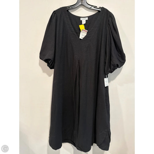 Dress Casual Maxi By Cynthia Rowley In Black, Size: 2x