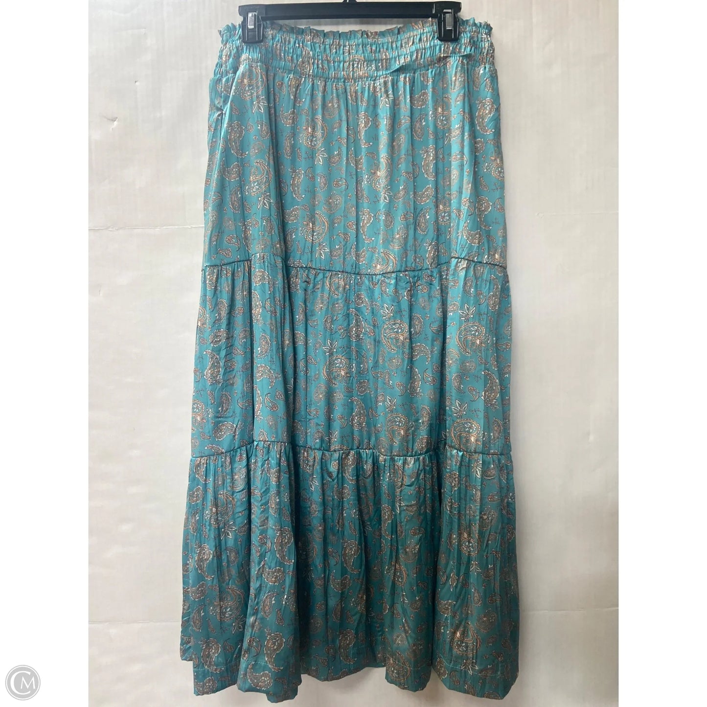 Skirt Maxi By Wishlist In Teal, Size: L