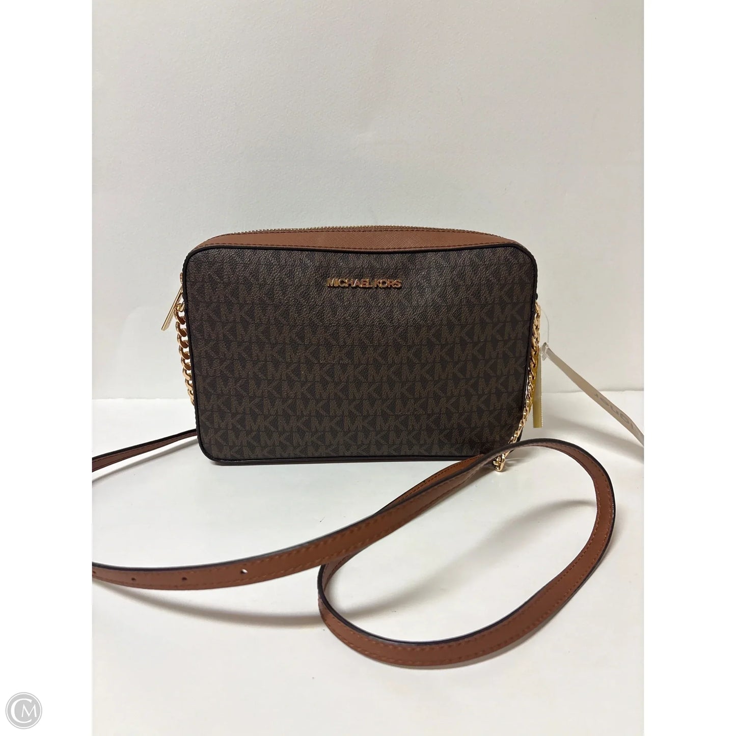 Crossbody Designer By Michael Kors, Size: Medium