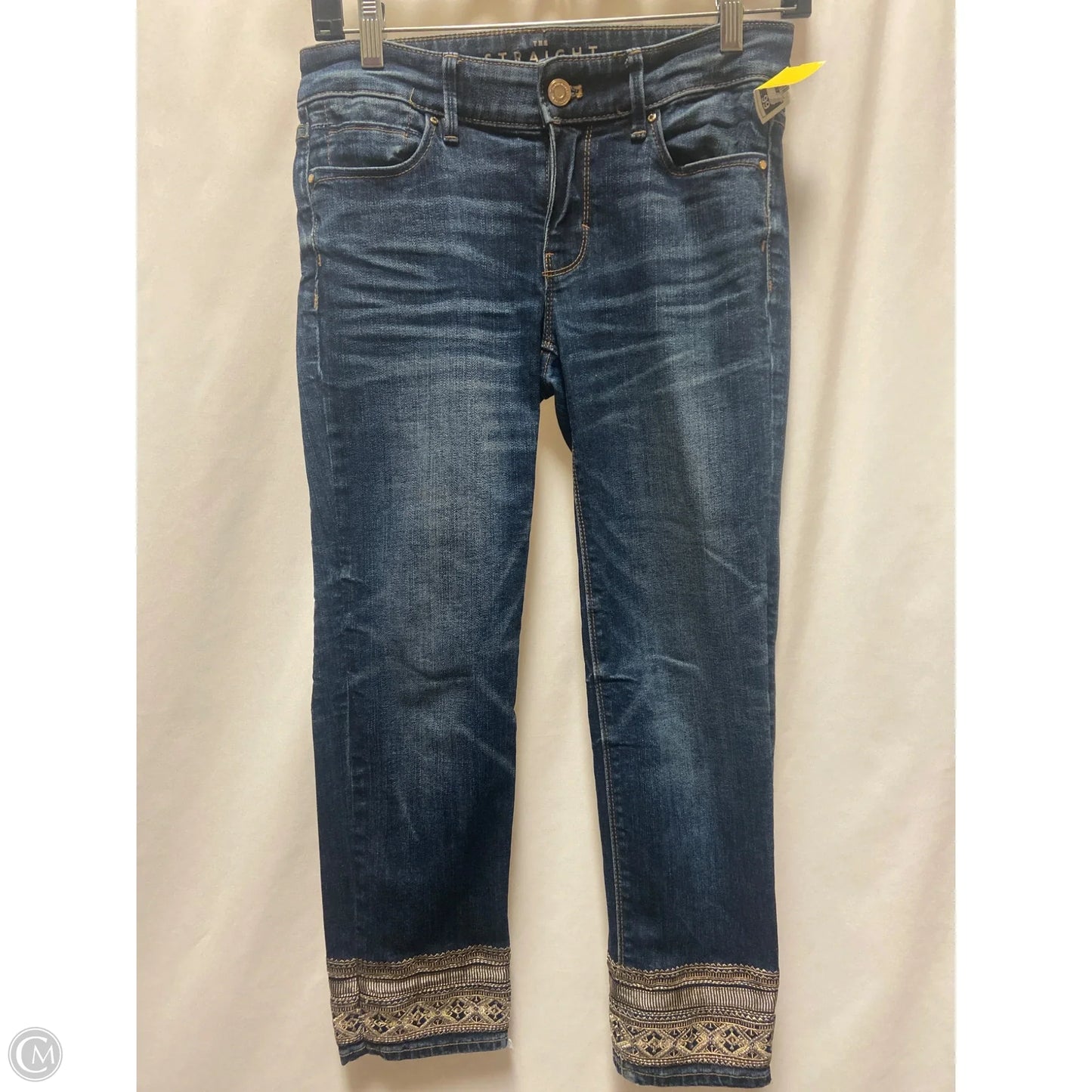 Jeans Skinny By White House Black Market In Blue Denim, Size: 2p