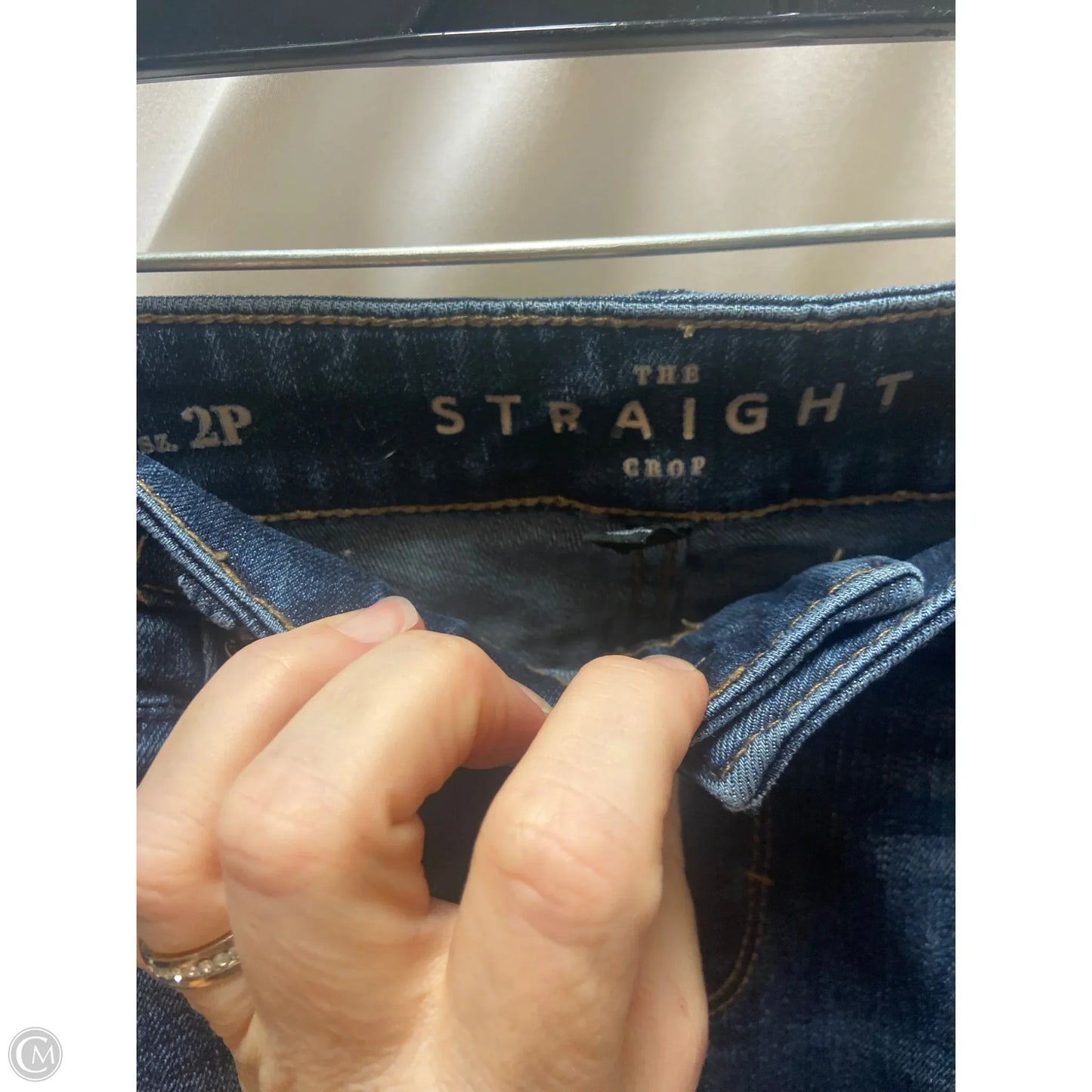 Jeans Skinny By White House Black Market In Blue Denim, Size: 2p