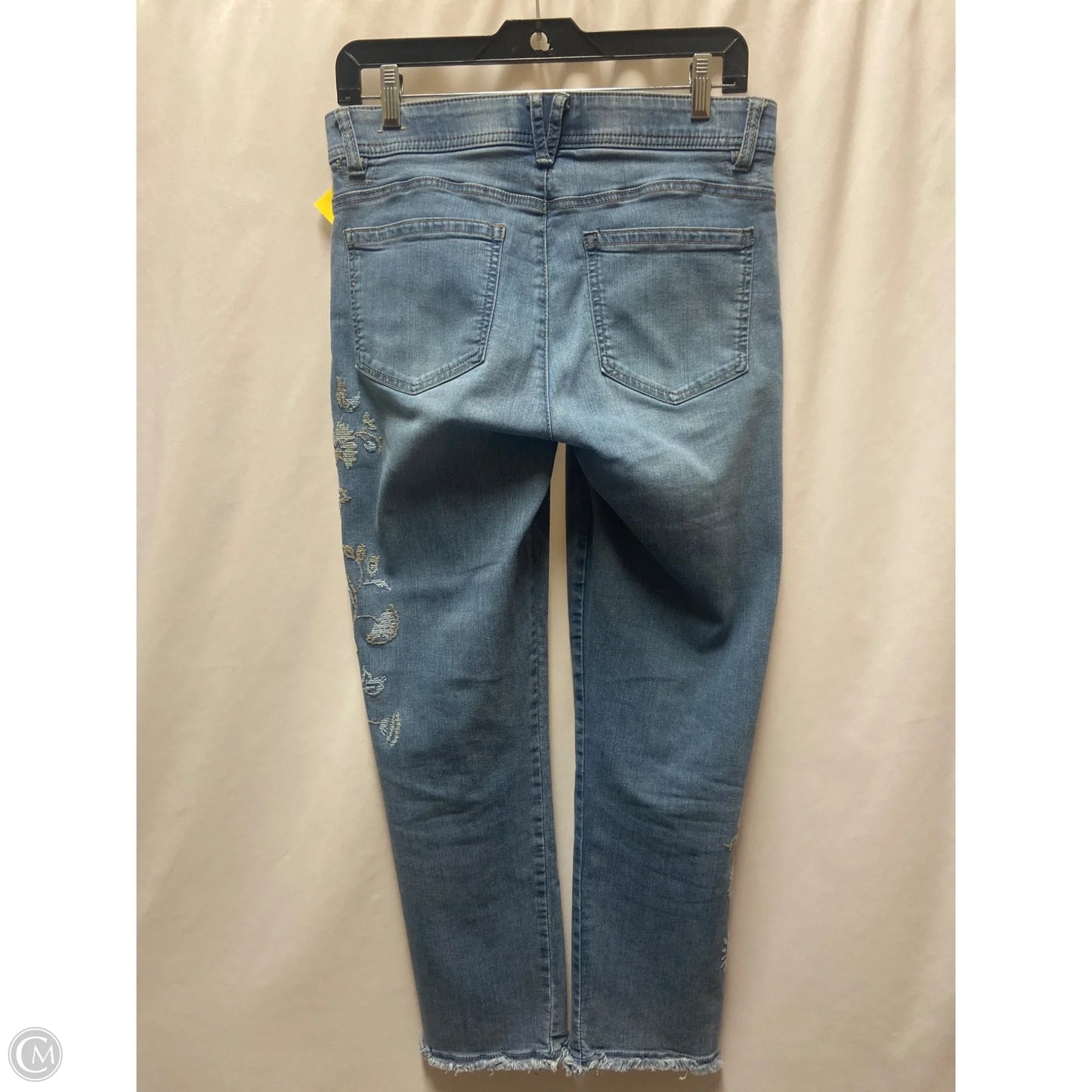Jeans Straight By Democracy In Blue Denim, Size: 8