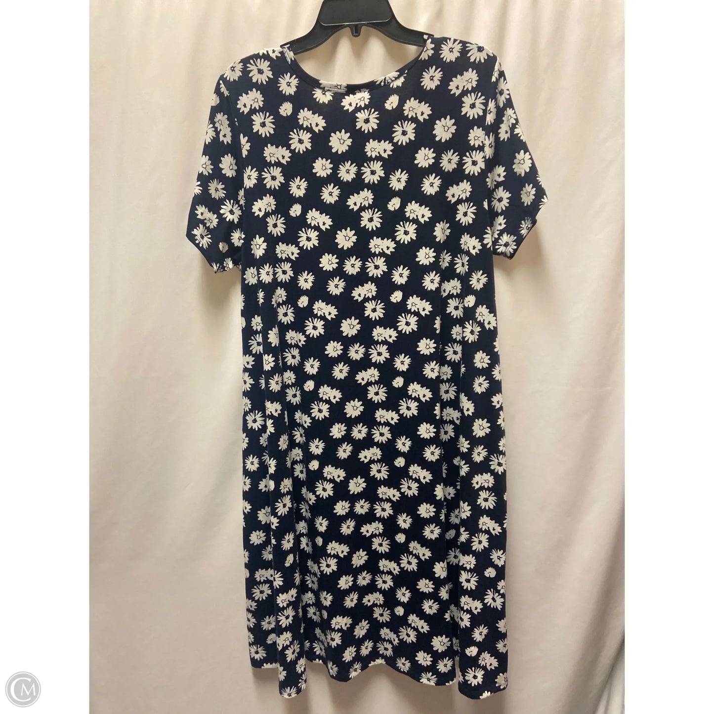 Dress Casual Midi By Lularoe In Navy, Size: 2x