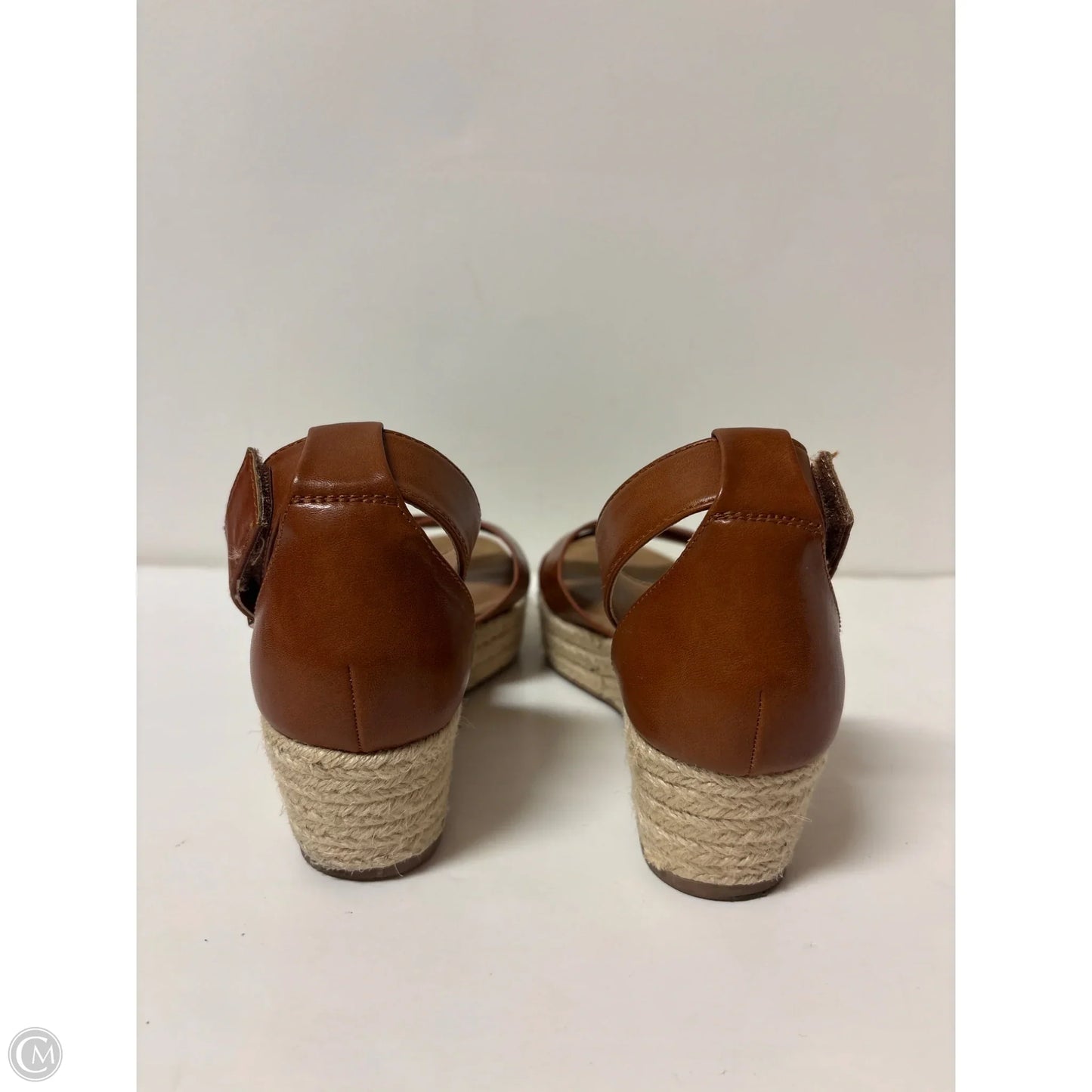 Sandals Heels Platform By Michael By Michael Kors In Brown, Size: 7