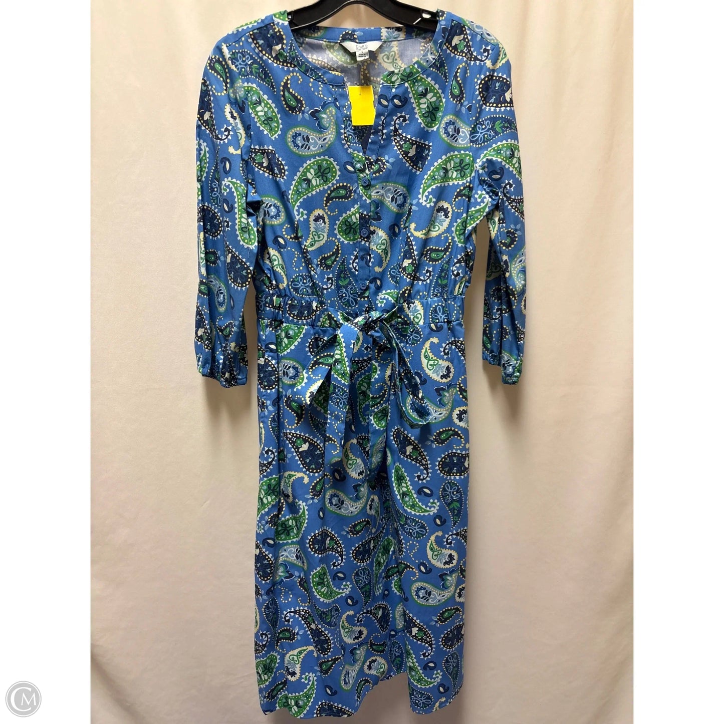 Dress Casual Maxi By Croft And Barrow In Blue, Size: S