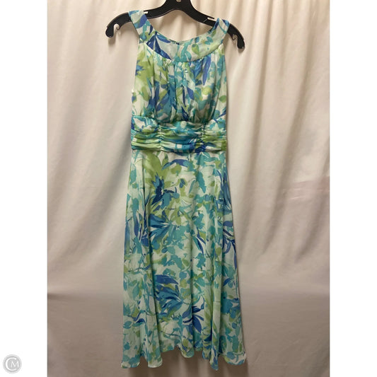 Dress Casual Maxi By Connected Apparel In Green, Size: M