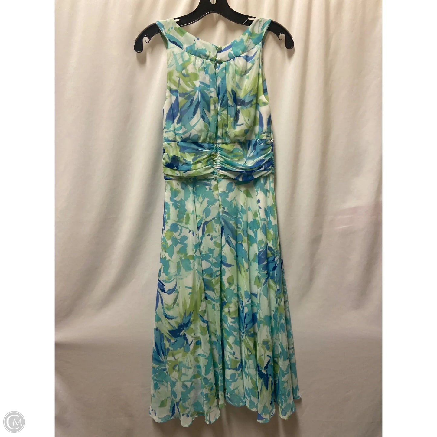 Dress Casual Maxi By Connected Apparel In Green, Size: M