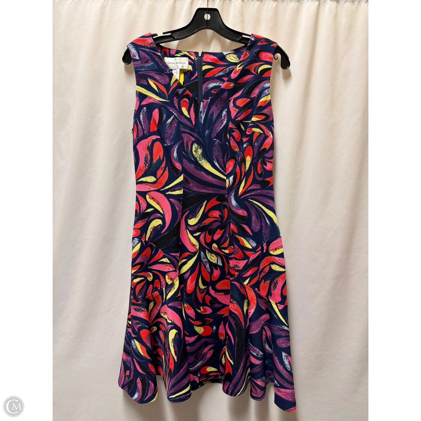 Dress Casual Midi By Donna Morgan In Navy, Size: M