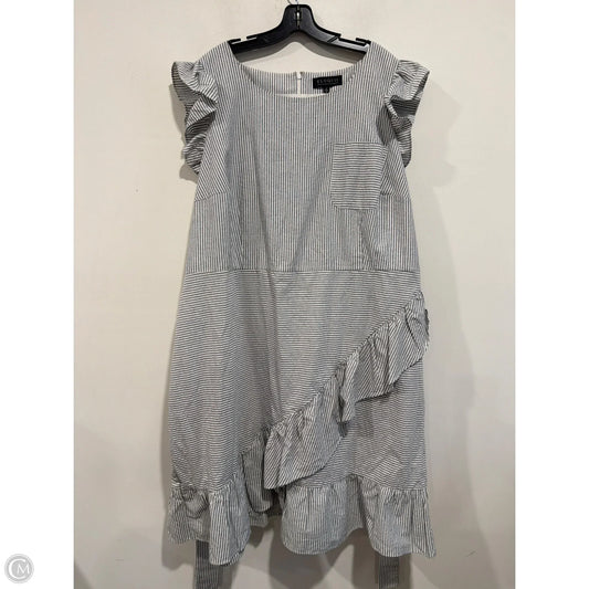 Dress Casual Maxi By Eloquii In Blue, Size: 4x