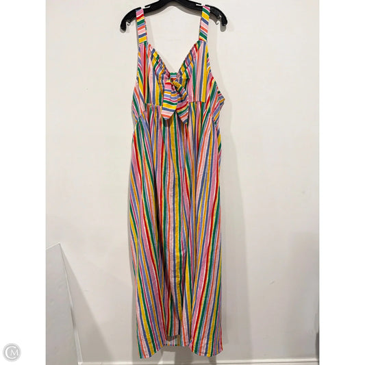Dress Casual Maxi By Eloquii In Multi-colored, Size: 3x