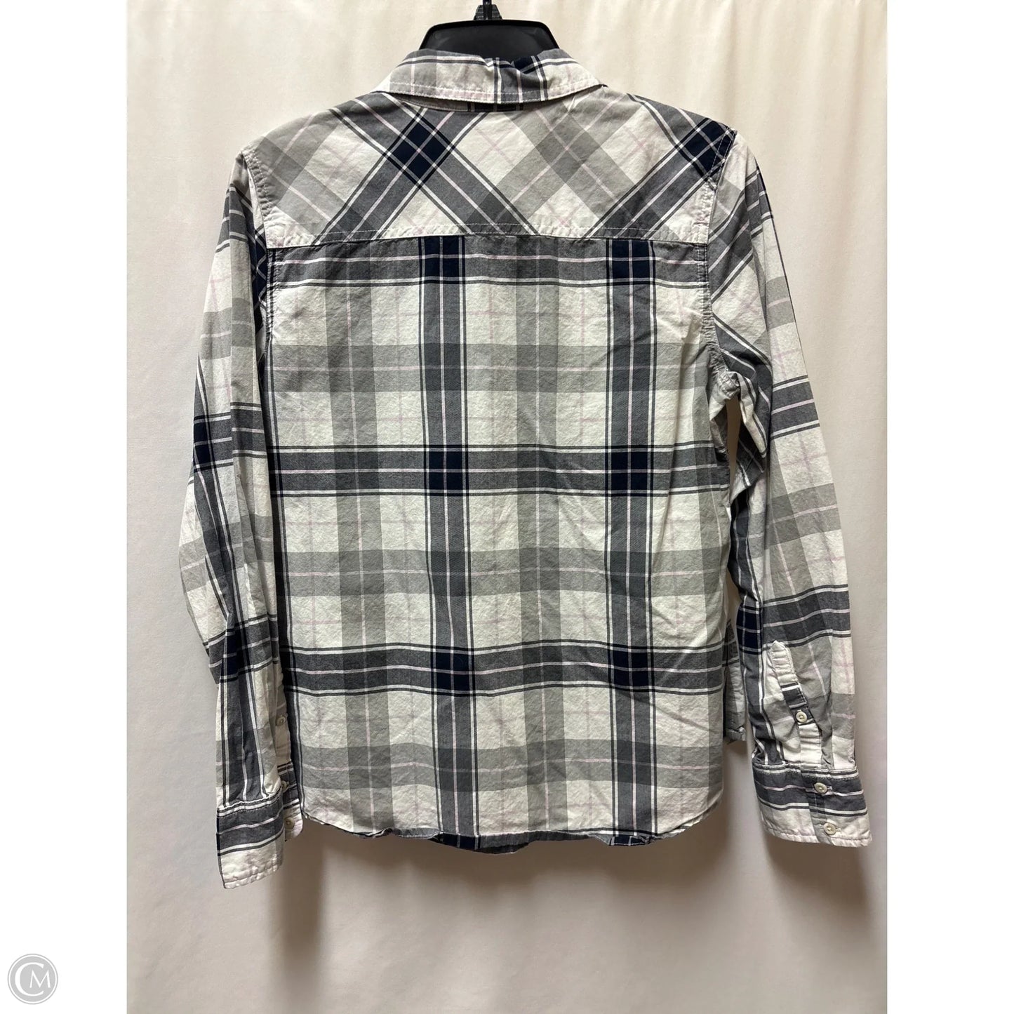Top Long Sleeve By Merona In Grey, Size: M