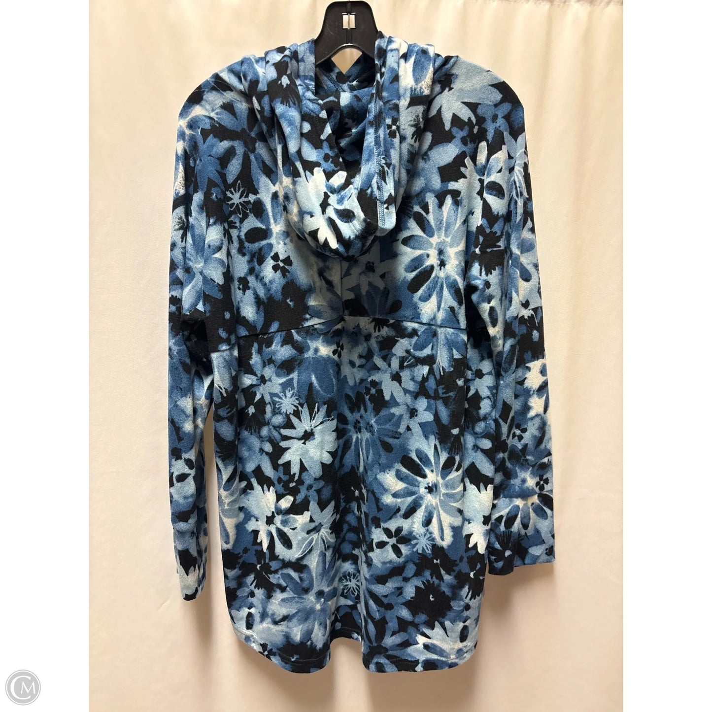 Top Long Sleeve By Lularoe In Blue, Size: Xl