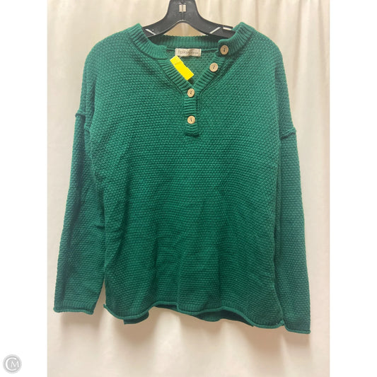 Sweater By Zenana In Green, Size: L