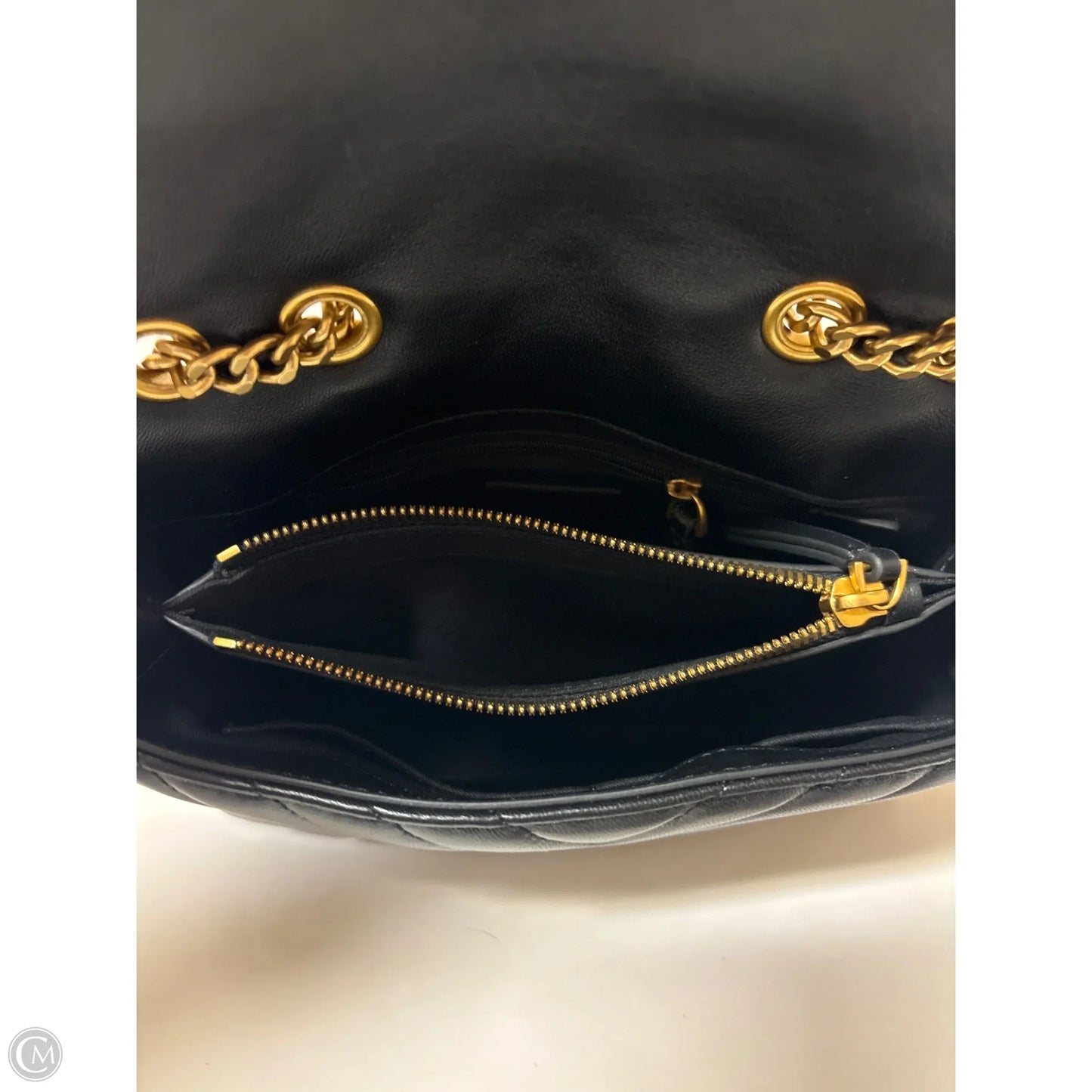 Crossbody Leather By Quince, Size: Medium