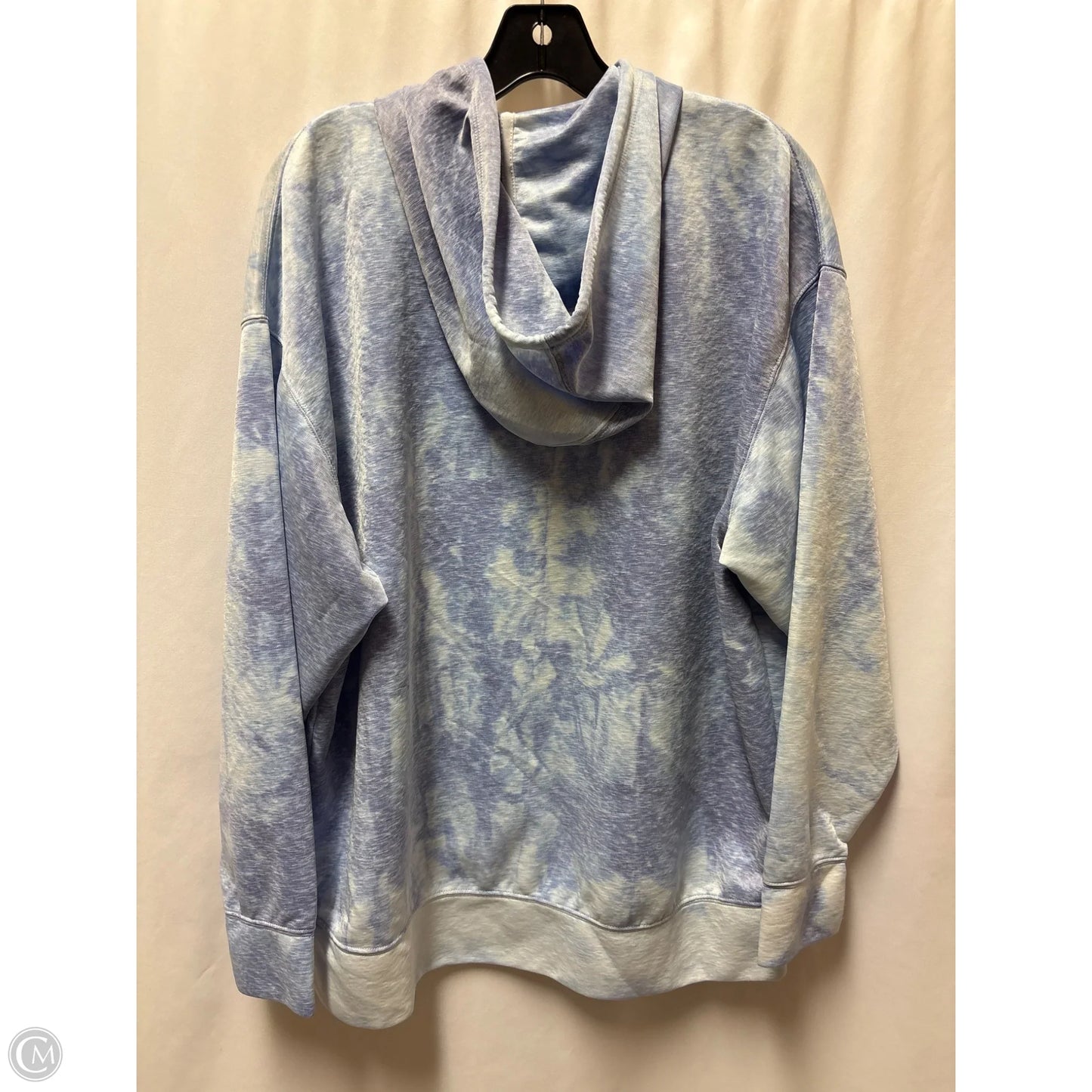 Sweatshirt Hoodie By Nike In Purple, Size: L