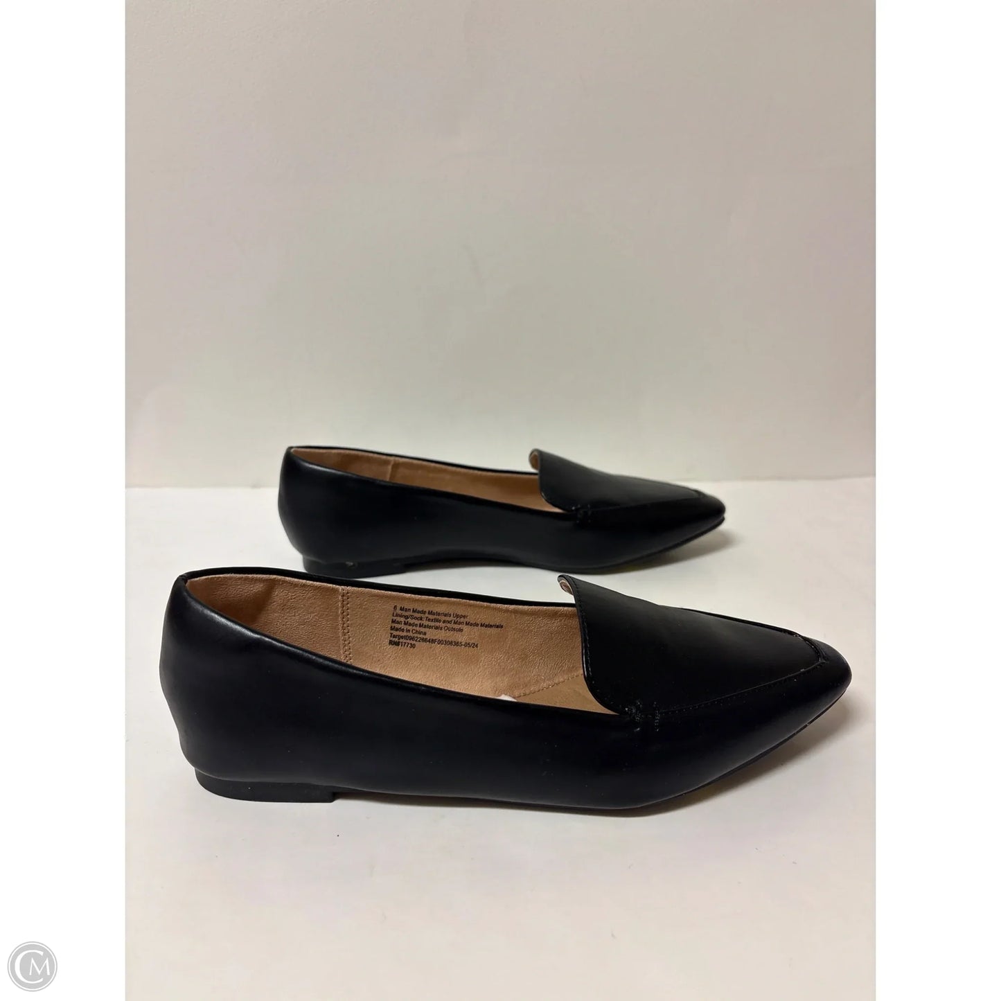 Shoes Flats By A New Day In Black, Size: 6