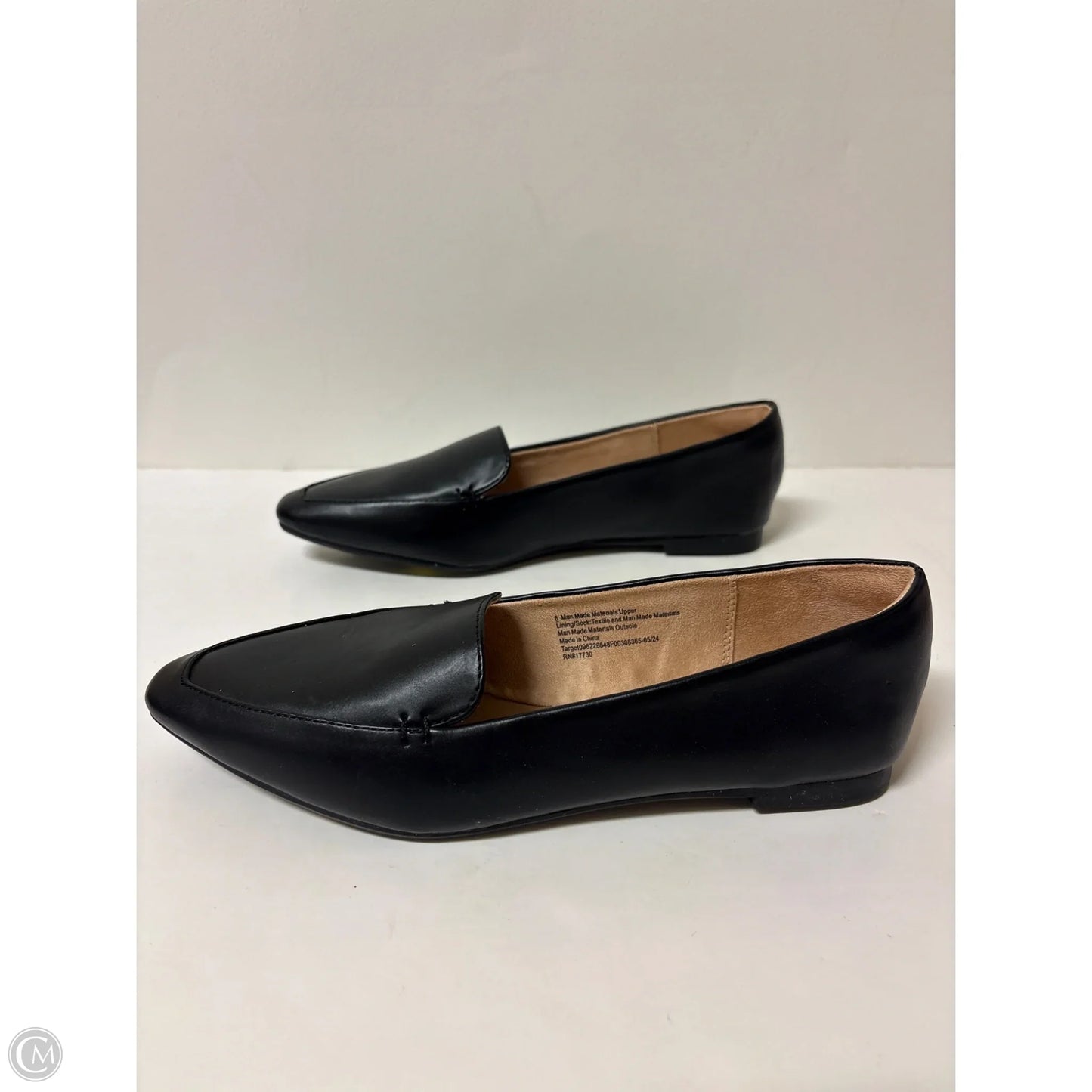 Shoes Flats By A New Day In Black, Size: 6