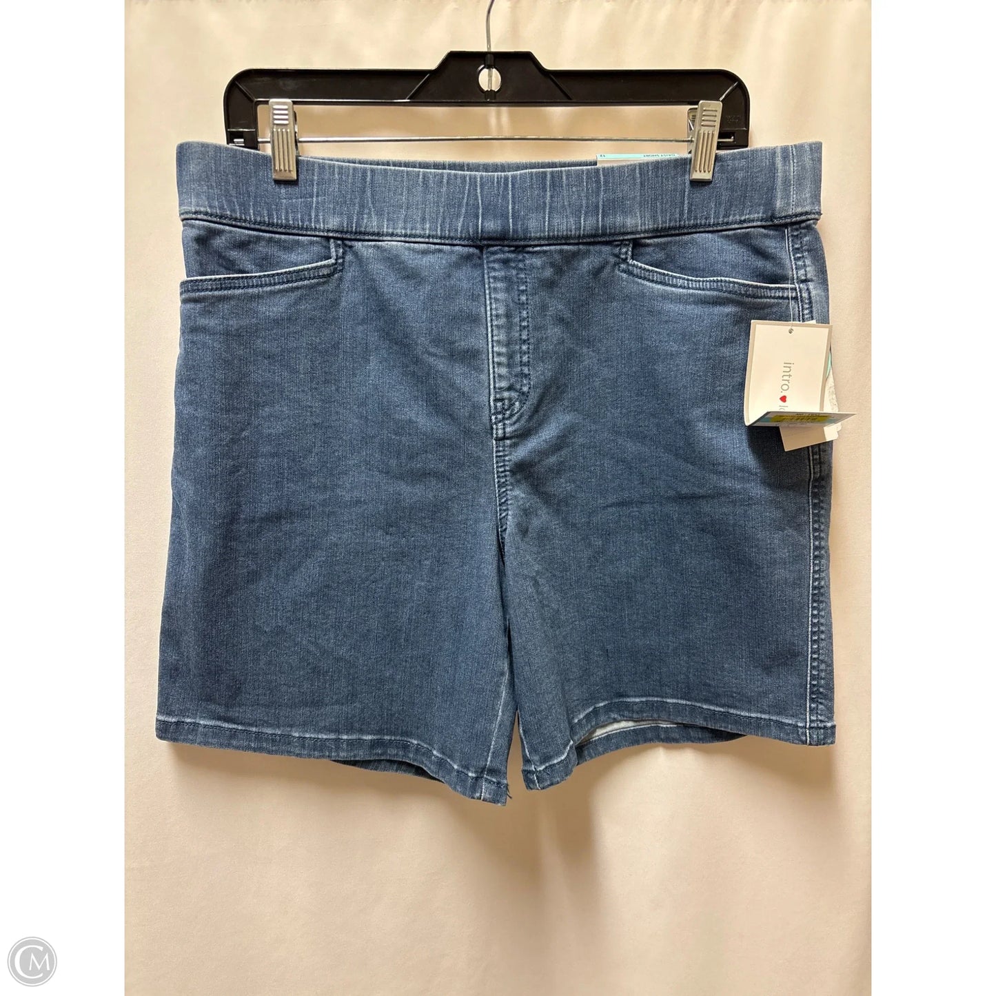 Shorts By Intro In Blue Denim, Size: 12