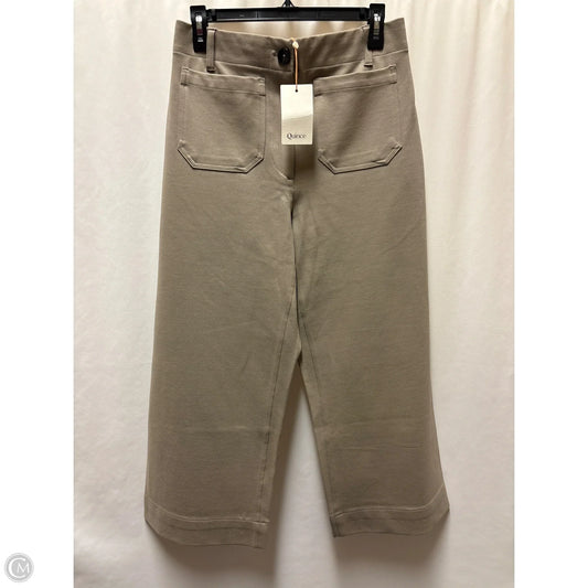 Pants Dress By Quince In Taupe, Size: 8