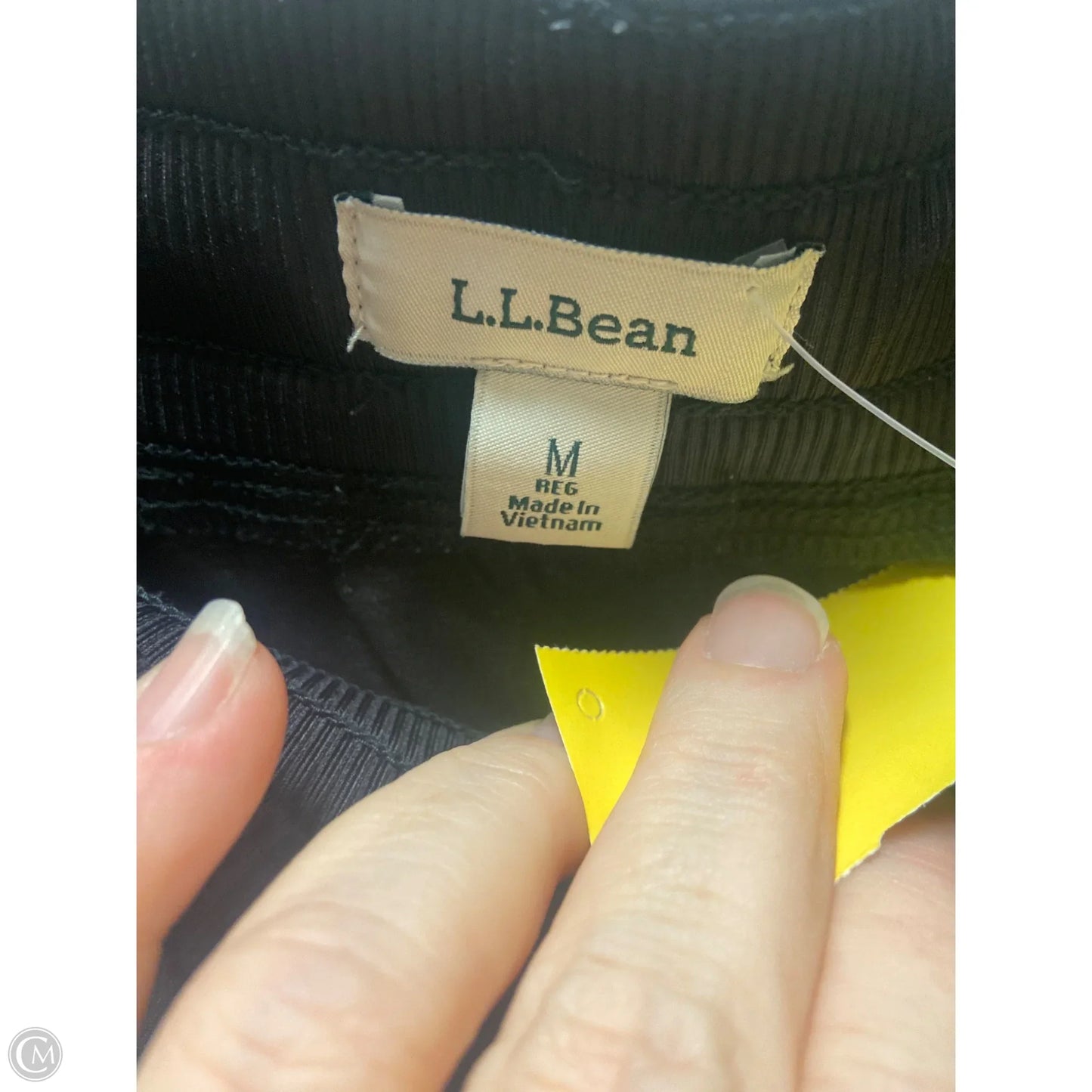 Athletic Pants By L.l. Bean In Black, Size: M