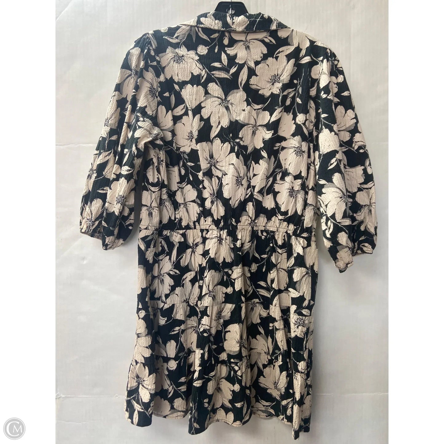 Dress Casual Midi By Zara In Black, Size: Xl