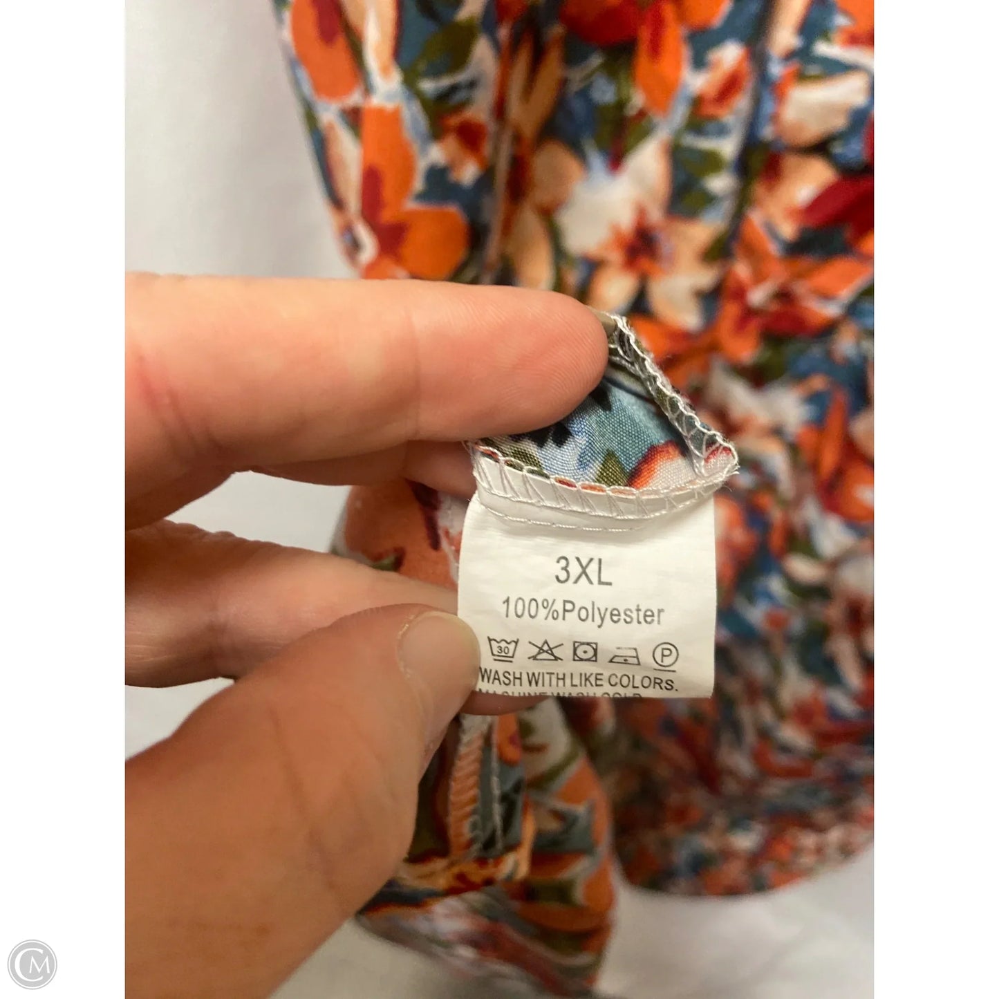 Dress Casual Maxi By Clothes Mentor In Orange, Size: 3x