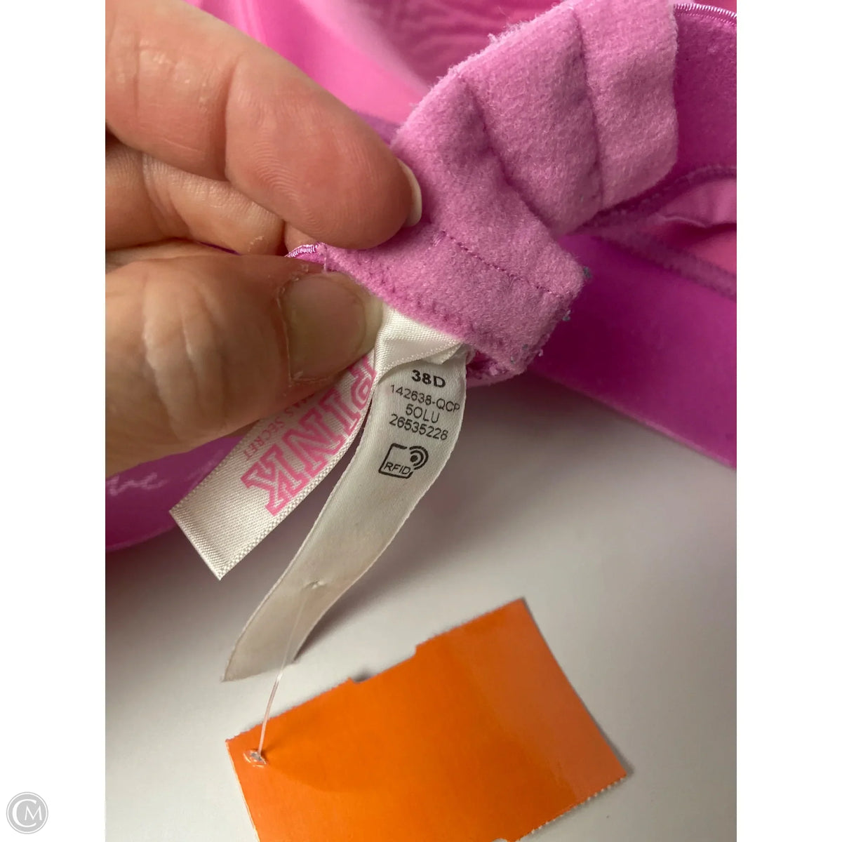Bra By Pink In Pink, Size: 38D