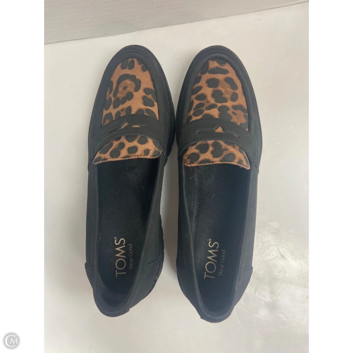 Shoes Flats By Toms In Animal Print, Size: 10
