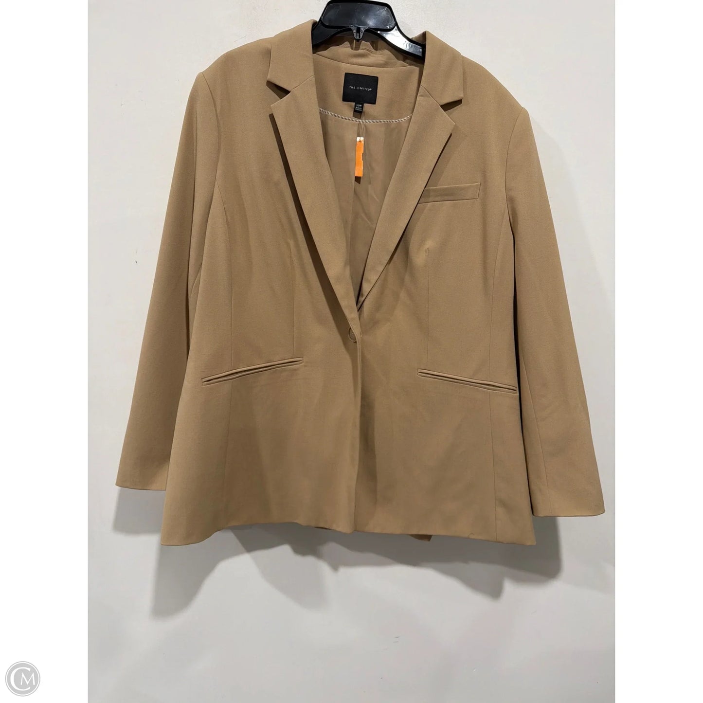 Blazer By Limited In Brown, Size: 2x