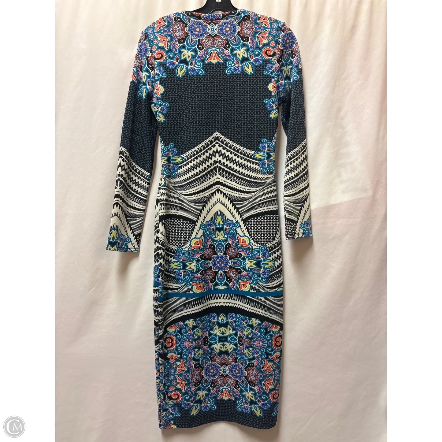 Dress Casual Midi By Fire In Navy, Size: M