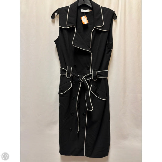 Dress Casual Maxi By Calvin Klein In Black, Size: M