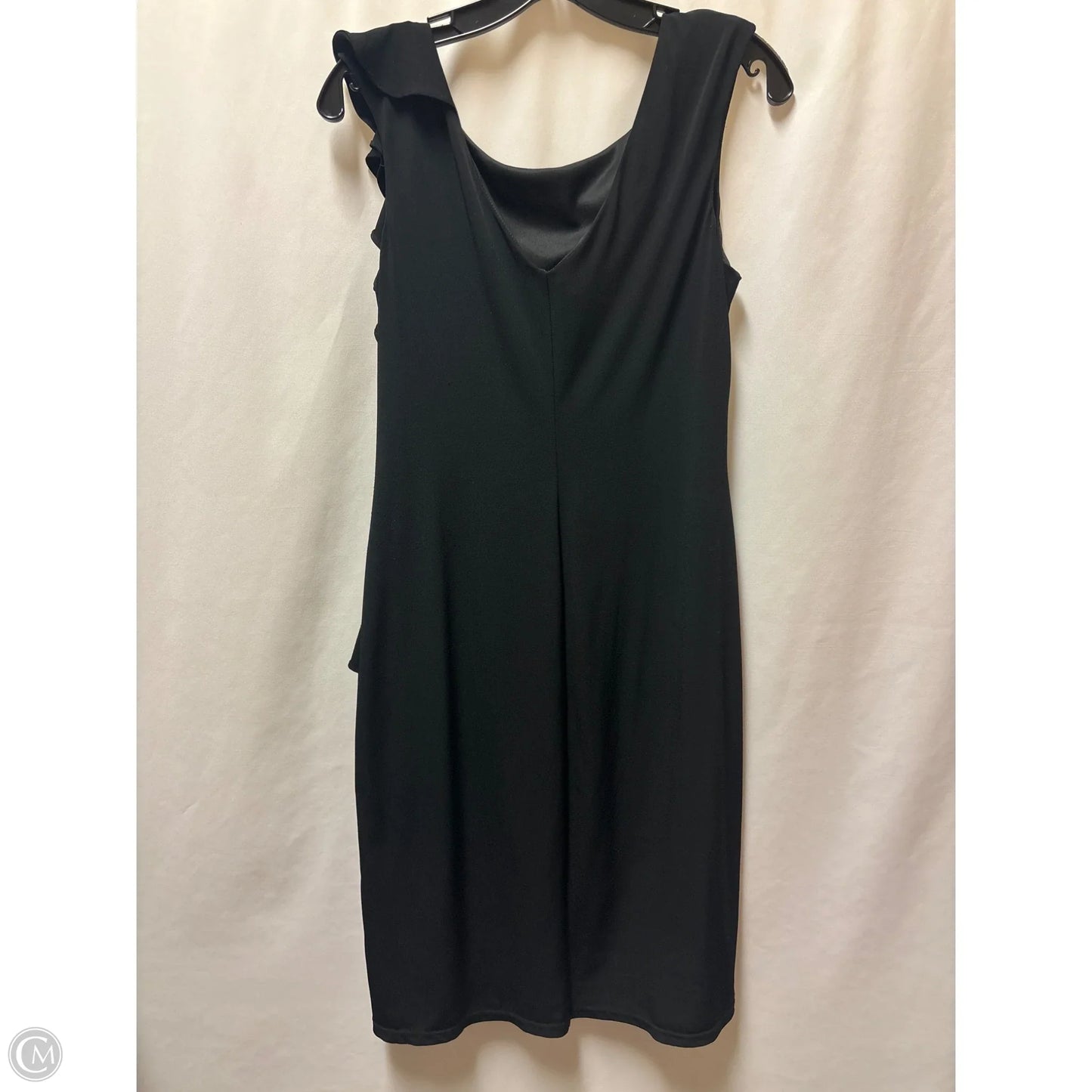 Dress Casual Midi By White House Black Market In Black, Size: M
