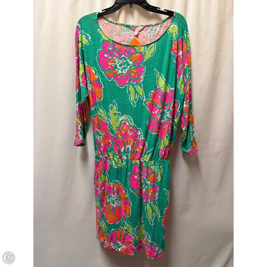Dress Designer By Lilly Pulitzer In Green, Size: M