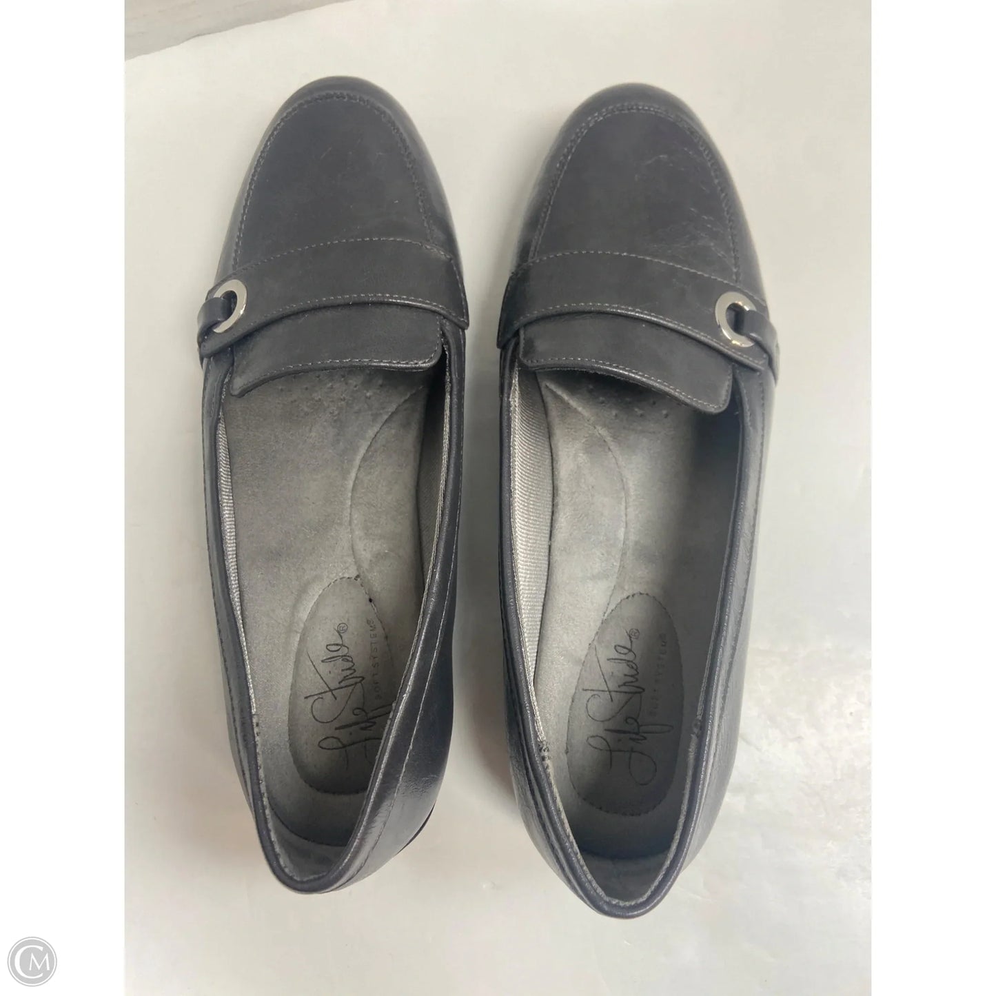 Shoes Flats By Life Stride In Grey, Size: 7.5