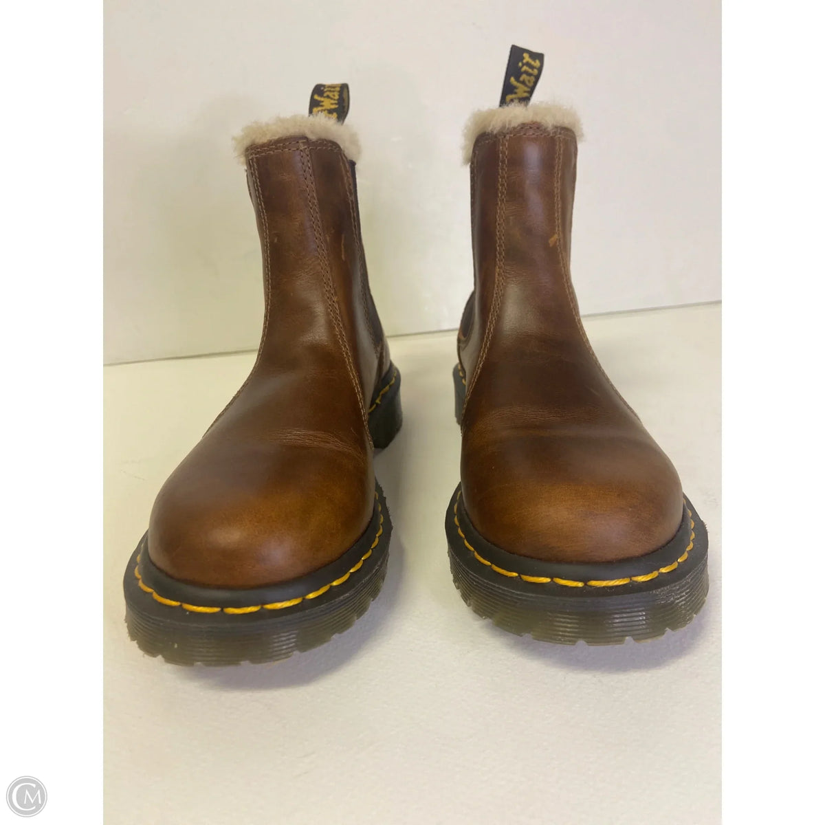 Boots Designer By Dr Martens In Brown, Size: 6