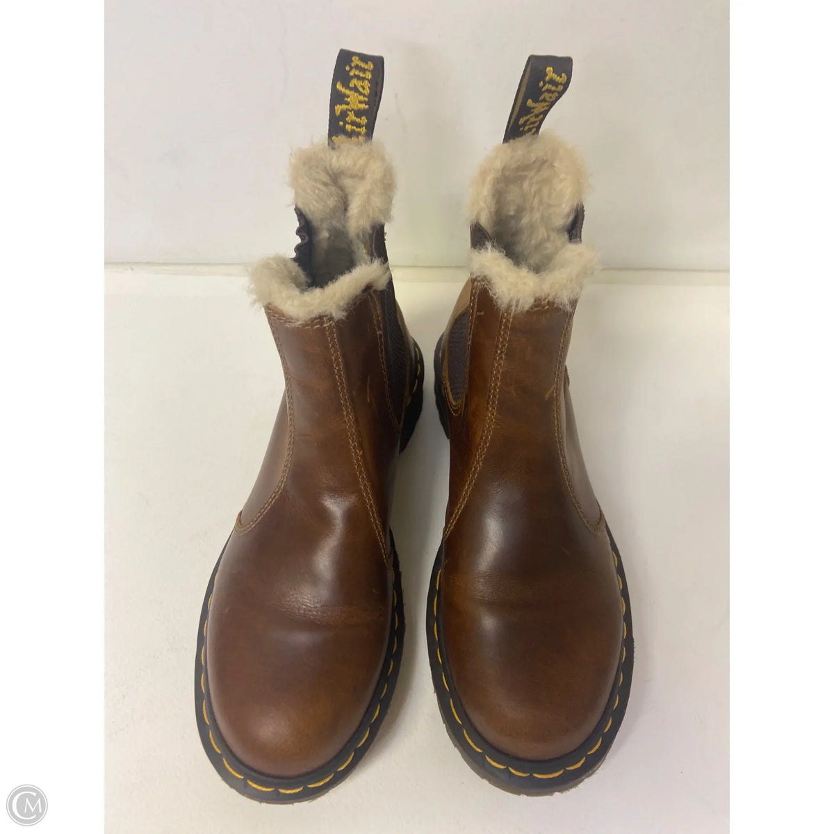 Boots Designer By Dr Martens In Brown, Size: 6