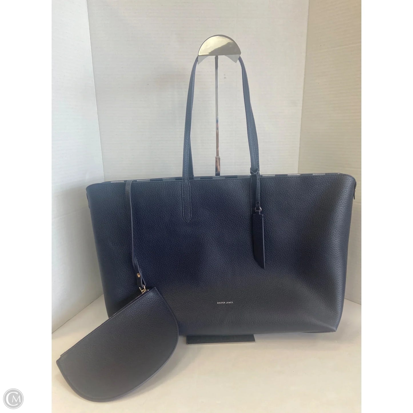 Handbag Leather By Draper James, Size: Large